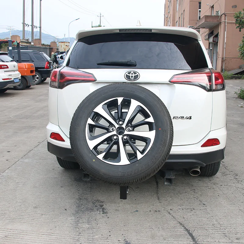 Supply 2-inch Foldable Spare Tire Rack for Motorhomes, Spare Tire Bracket for SUVs