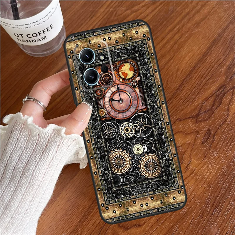 Steampunks Case For Redmi Note 12 Pro Cover Redmi Note 8 9 10 11 Pro 9S 10S 11S 12S 9A 9C 10A 10C 12C