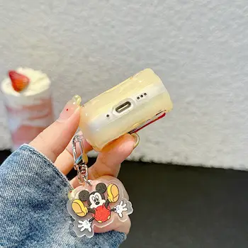 Populärt Disney-tecknat Musse Pigg och Mimmi Pigg i parstil hörlursfodral till Airpods 1.2.3.4.Pro2 med hänge, snyggt fodral 10 best sales Mickey airpods - №9
