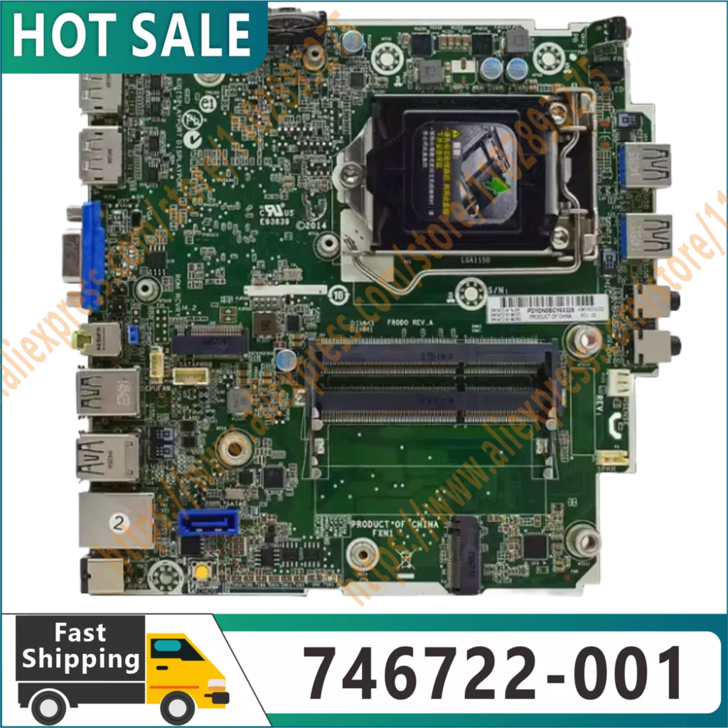 746722-001 Original Prodesk 600 G1 DM Motherboard 746722-601 746219-002 DDR3 Mainboard 100% Tested