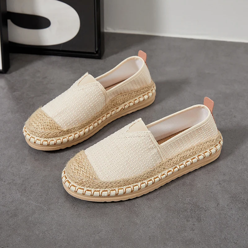 

CRLAYDK Summer Women's Slip On Espadrilles Loafers Breathable Mesh Shoes Soft Dressy Casual Lightweight Travel Walking Flats
