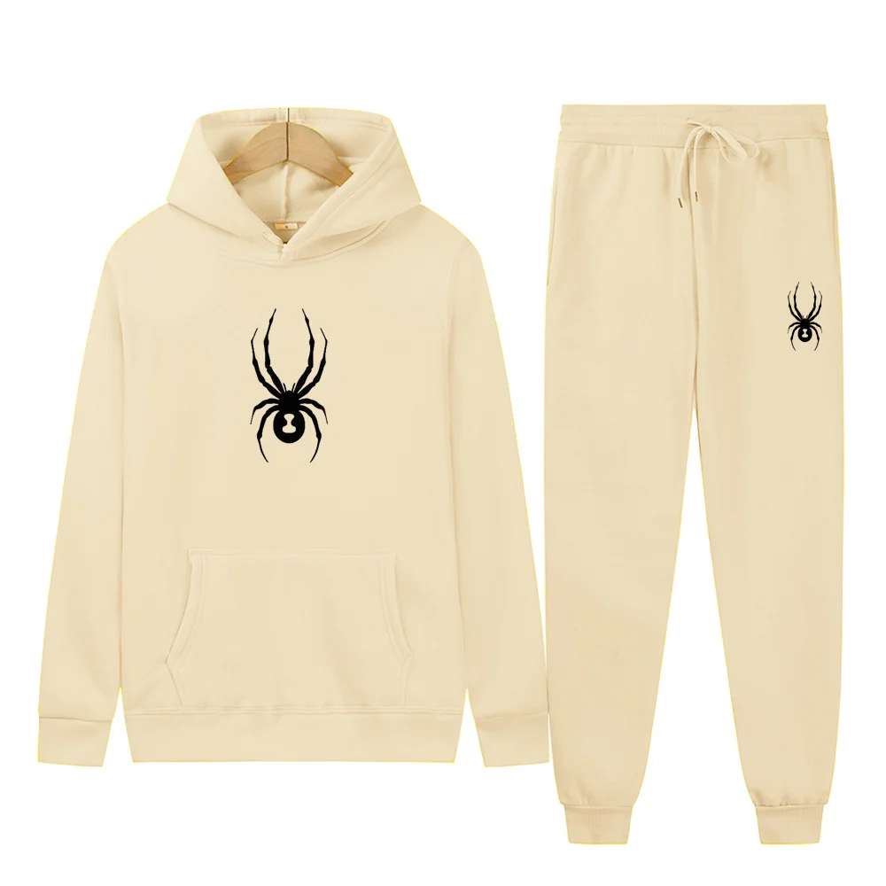 ملابس رياضية لجميع الأغراض للرجال والنساء مع سويت شيرت بغطاء للرأس للتدريب في الهواء الطلق والركض وعصري وغير رسمي ومريح