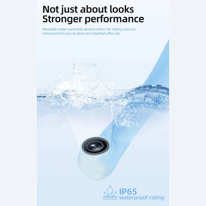 كاميرات فحص مرآة مرئية كاميرا مقاومة للماء للبشرة كاميرات كشف صحية لأداة فحص مراقبة طبيب الأسنان