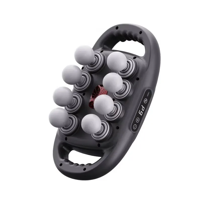 

8-head fascia gun, professional high-frequency vibration muscle massage gun, deep tissue relaxation with timer.