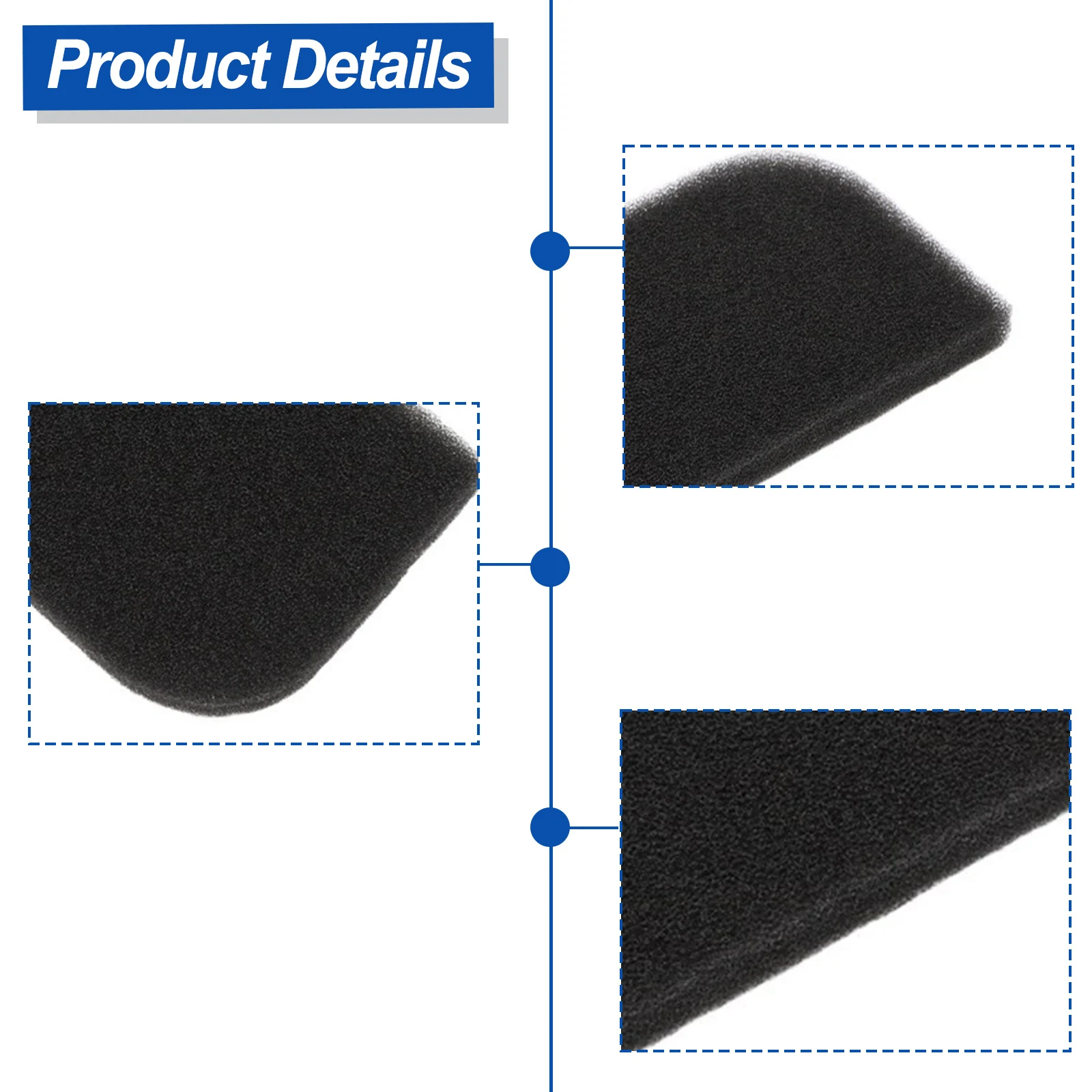 For WYBOT Pro for Solar and for Solar for Vision Robotic Pool Cleaner Replacement Sponge Kit for Consistent Underwater
