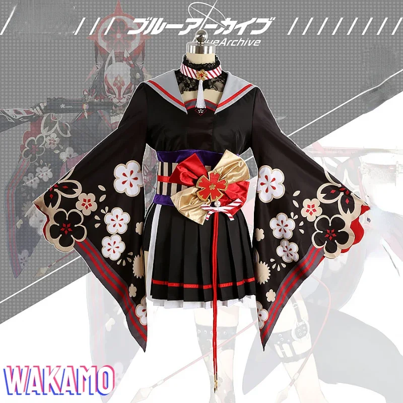 

Game Blue Archive Wakamo Cosplay Costume Blue Archive Cosplay Kosaka Wakamo Costume Customized Size and Cosplay Shoes CoCos-SS