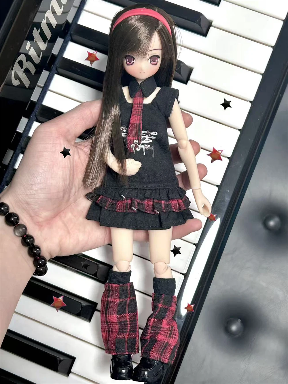 OB22, OB24, 아존 사이즈에 적합한 BJD 인형 옷, 리틀 아이돌 옷 세트, 인형 액세서리 (3점)