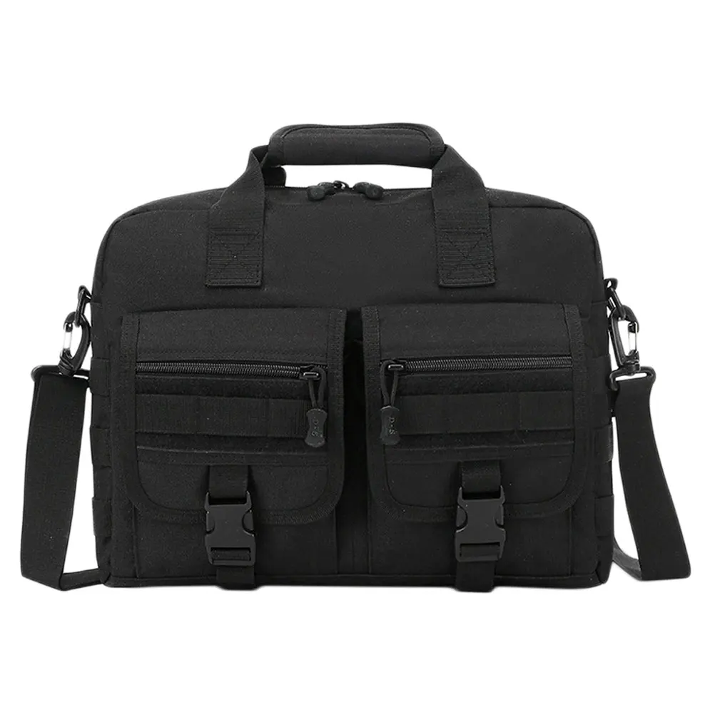 

Nylon Camouflage Computer Briefcase Multi-Function Laptop Messenger Portable Cross Body For Men Simple Shoulder Storage Zipper