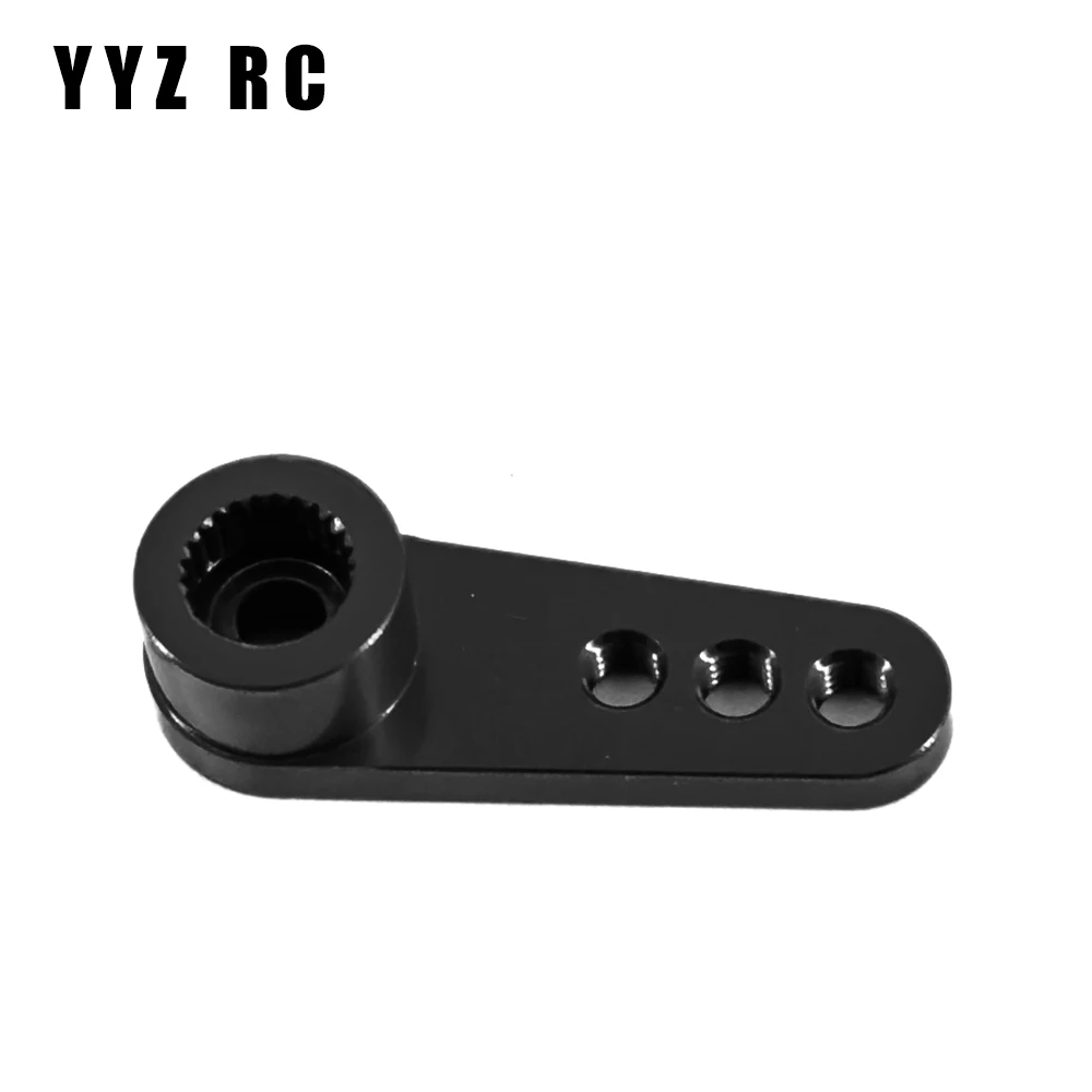 Adjustable 3-Hole 25T Aluminum Alloy Steering Servo Horn Arm Replacement Metal For Axial Scx10 Upgrade Parts Rc Car Accessories