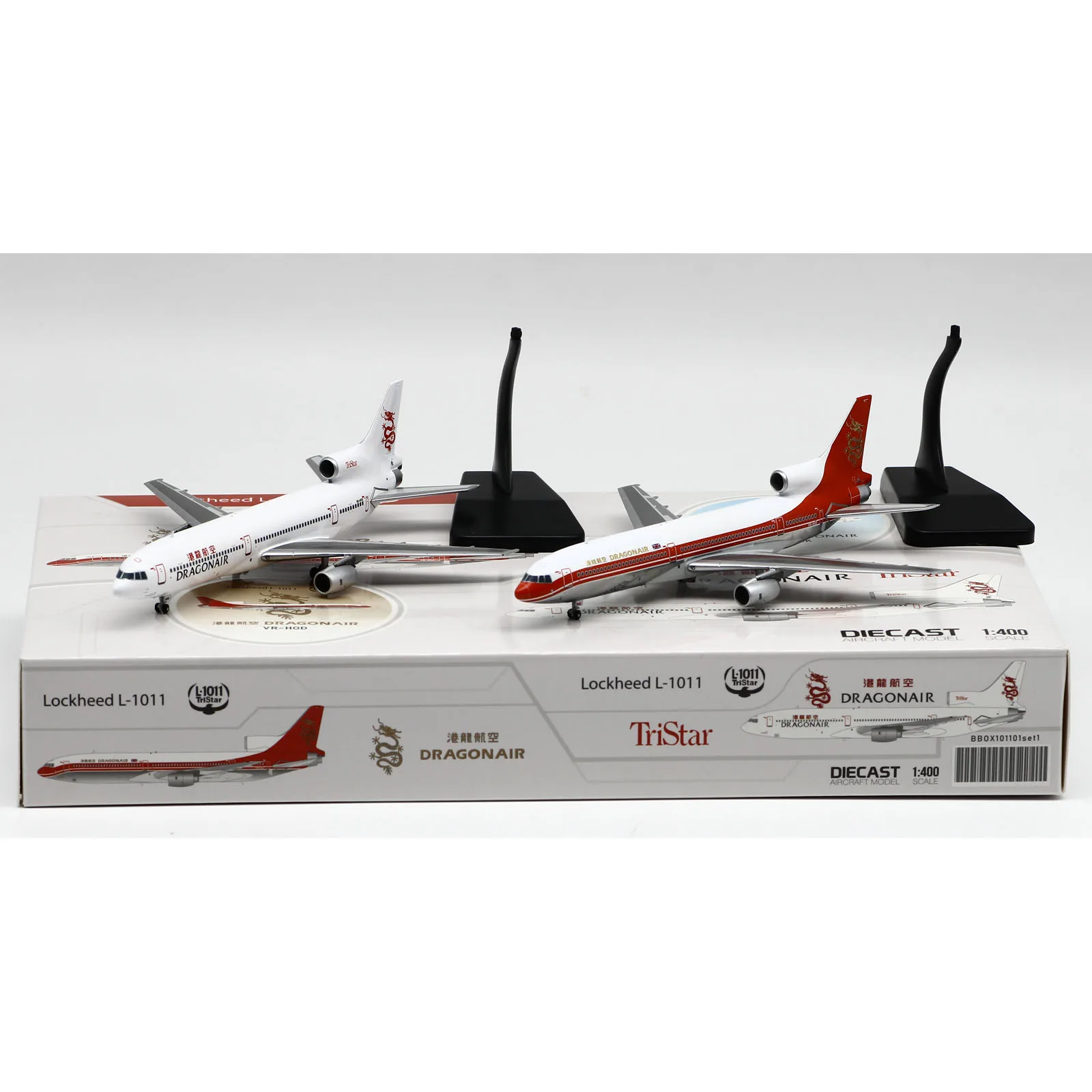 

BBOK101101set1 Alloy Collectible Plane Gift JC Wings 1:400 Cathay Pacific Lockheed L-1011 Diecast Aircraft Model VR-HOD/VR-HOK