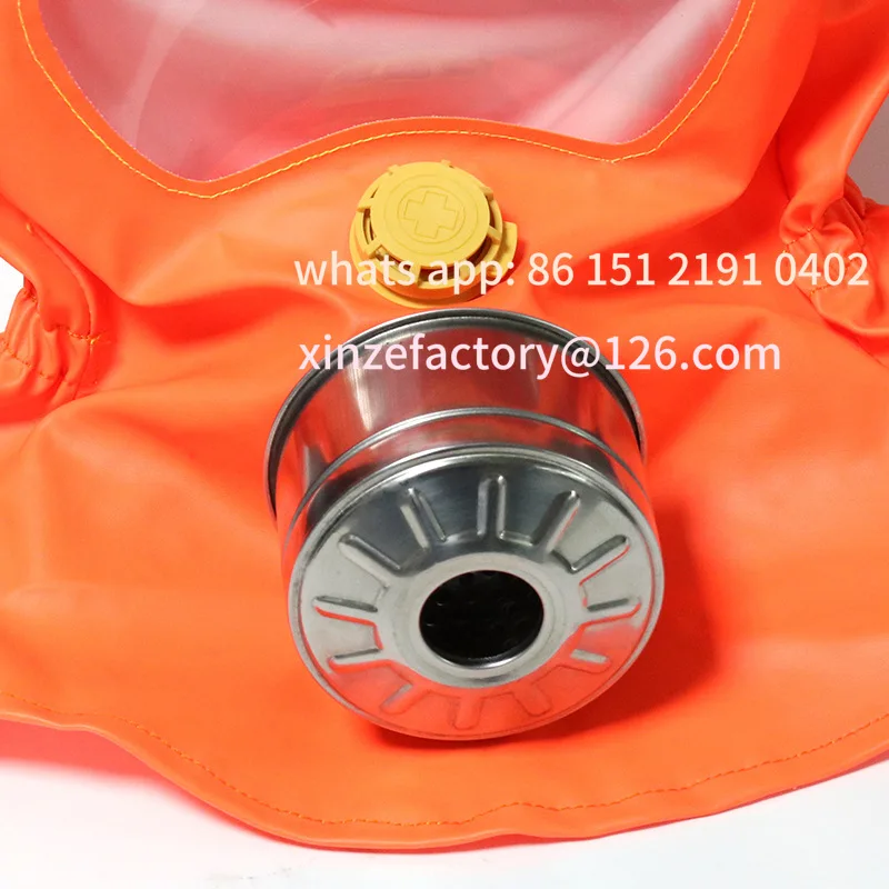 Anpassbare Feuergasmaske Rauch Feuermaske Filter Selbstrettungs-Atemgerät