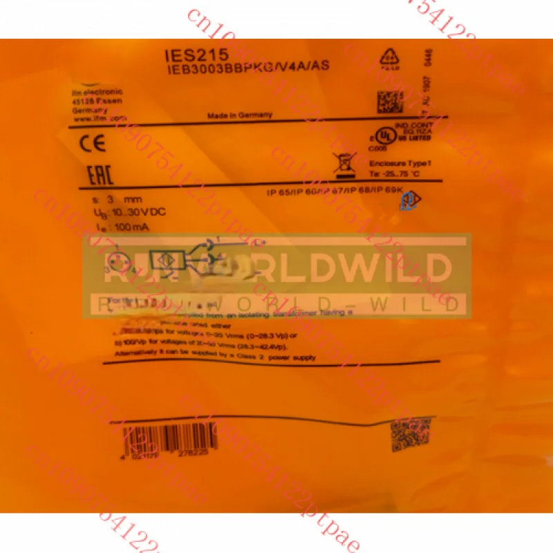 

1 шт. новый для IFM IES215 индуктивный датчик резьбового типа