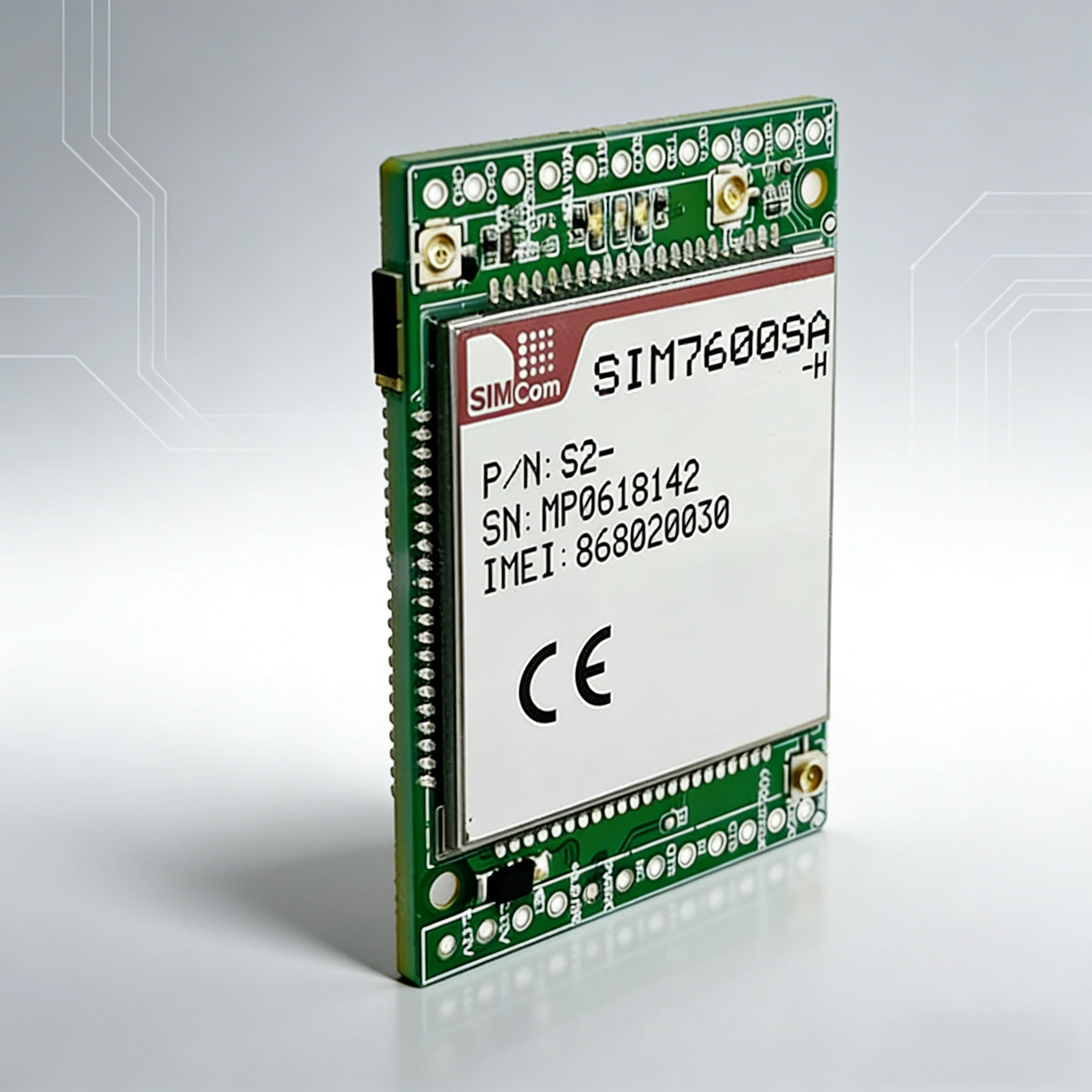 simcom-dd-mcore-sim7600sa-h-sim7600sa-h-core-board-lte-cat4-voice-gnss-with-4g-gps-antenna-iot-communication-module