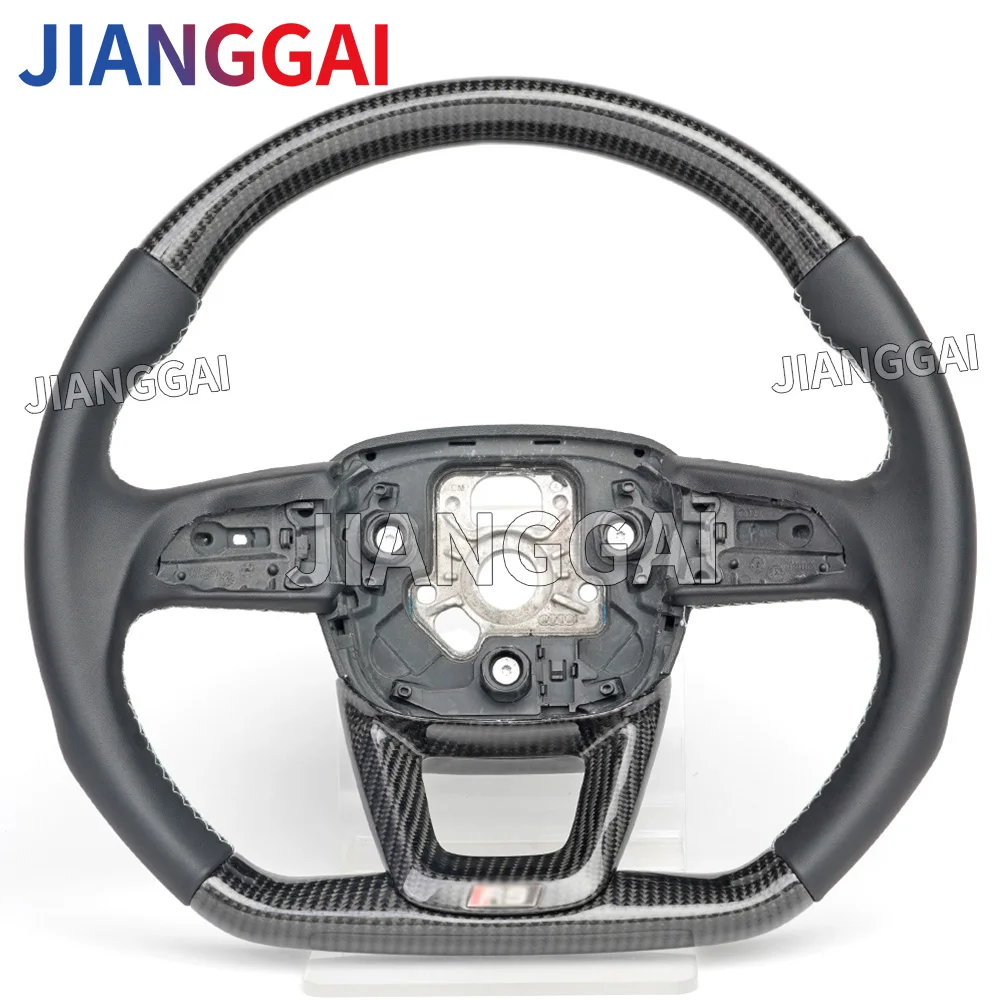 

Customized Carbon Fiber Car Steering Wheel Kit For Audi Q3 2019 2020 2021 Q5L 2018 2019 2020 2021