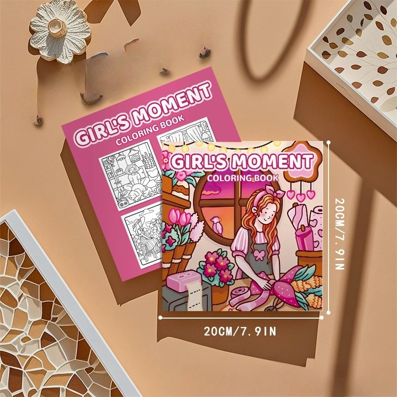 Hot-selling Coloring Books New Drawing Books Graffiti and Hand-drawn Drawing Books Paper Coloring Tracing Books for Adults