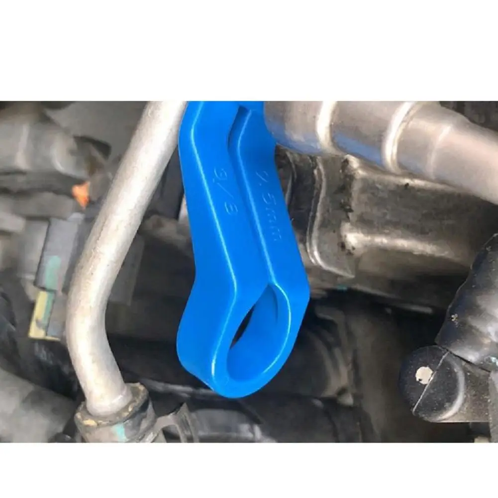 7 Pcs  Automobile Air-conditioning Oil Pipe Disassembly Kit Multiple Sizes Pipe Clip Removal Tool Car Fuel Line Disconnect Tool