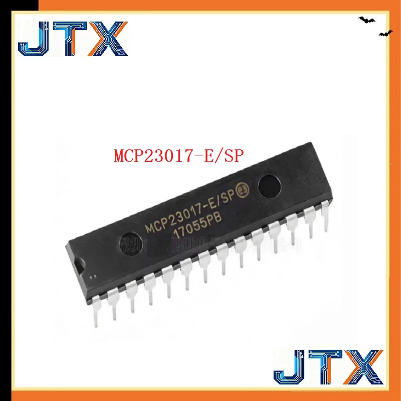 

10 шт./лот MCP23017-E/SP MCP23017 E/SP DIP-28