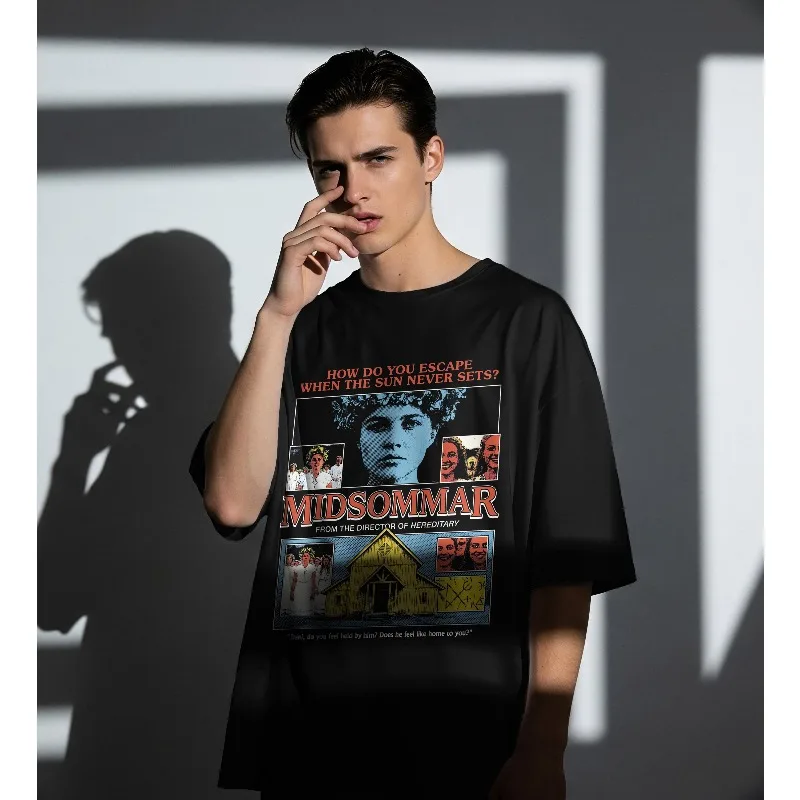Midsommar Folk Horror T-Shirt Four season popular unisex T-shirt
