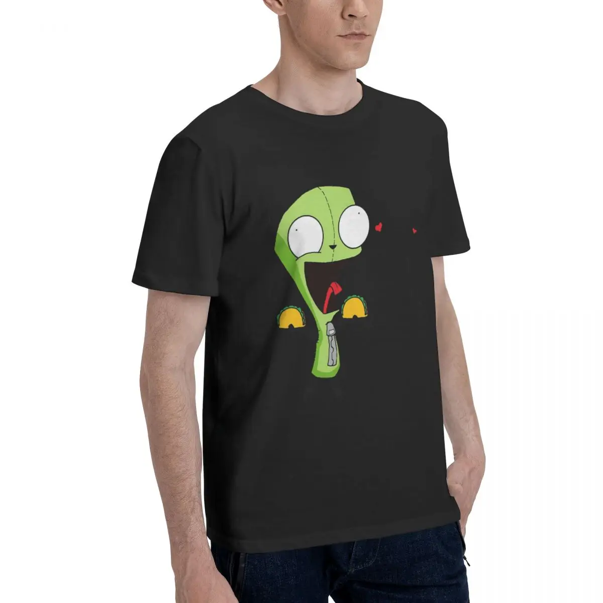 2024 Best Selling Gir Loves Tacos (Invaders Zim) Classic Feel soft and comfortable T-shirt