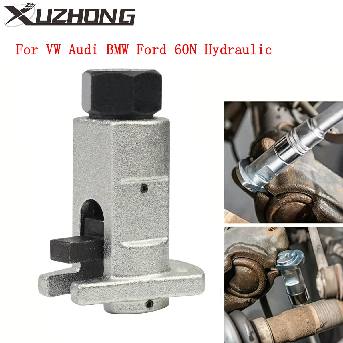 Hydraulic Shock Absorber Removal Tool Strut Spreader Tool Claw Ball Universal Compatible For VW Audi Ford BMW 60N Hydraulic