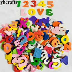 150PCS A-Z letters Alphabet foam stickers 0-9 numbers wall label Kids toy Scrapbooking kit Early educational toys Teach your own