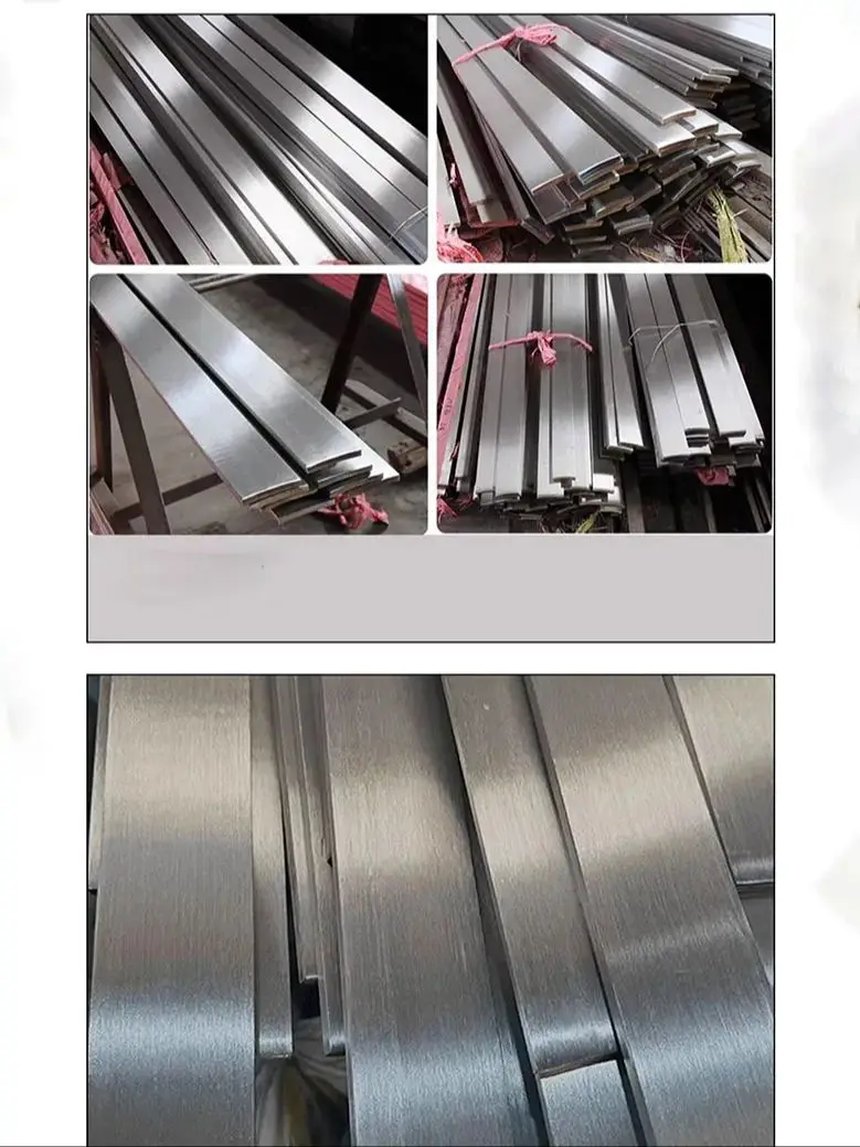 Plaque plate en acier inoxydable 304, épaisseur 3/4/5/6/8mm, plaque plate en acier inoxydable 100mm/200mm/300mm/500mm de long