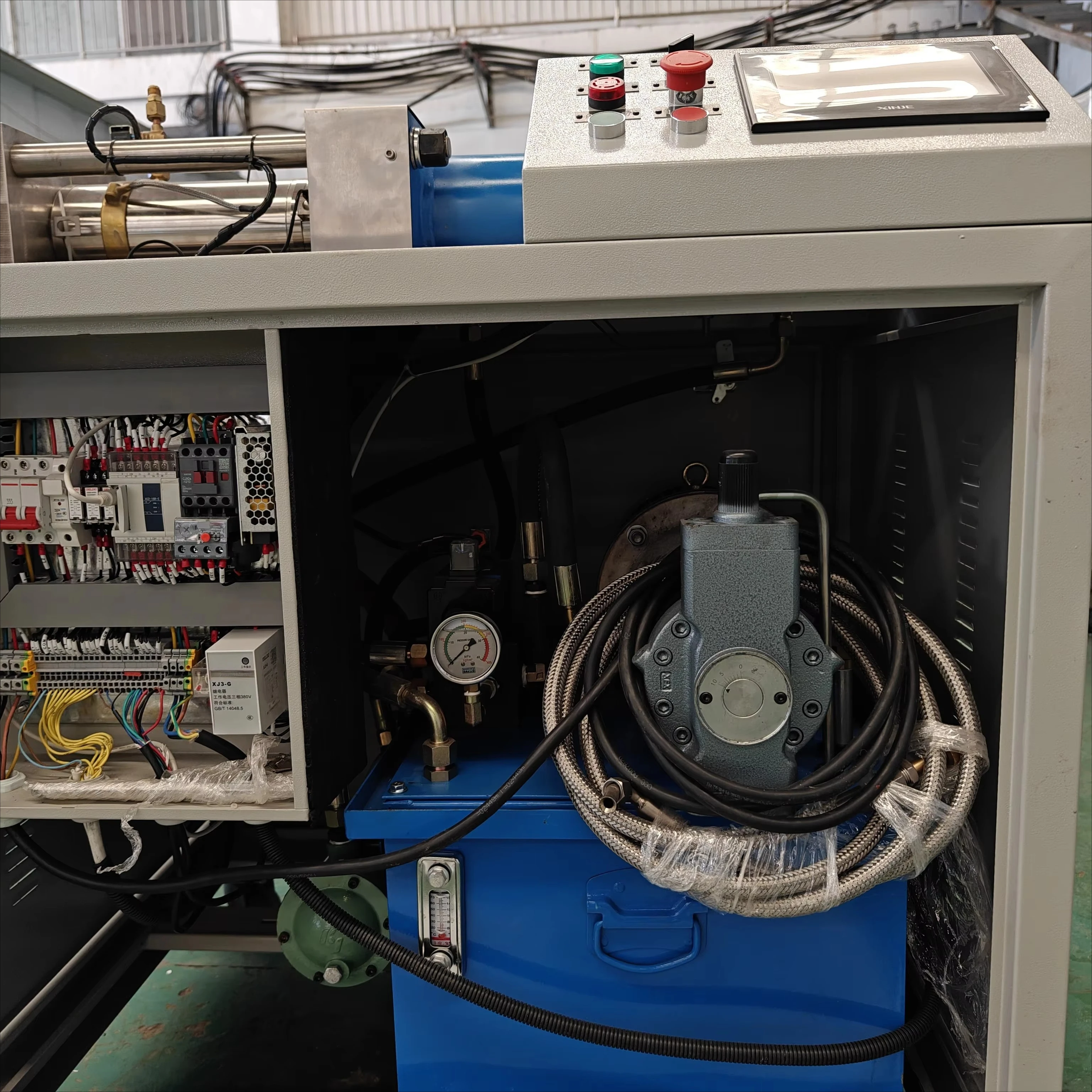 Industrial High Productivity Energy-Saving Dry Ice Maker Emerson Compressor Motor CO2-Saving Pelletizer Featuring Remote
