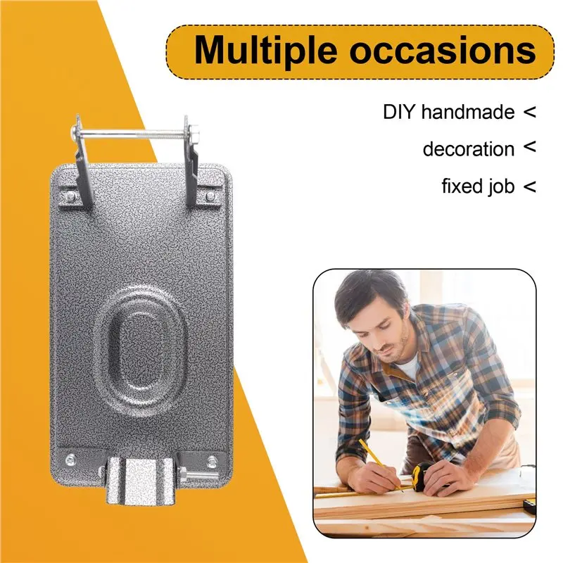 ABJN-Fixed Base For Electric Planer Inverted Bracket Woodworking Reverse Mounting Stand Carpenter For Electric Tool