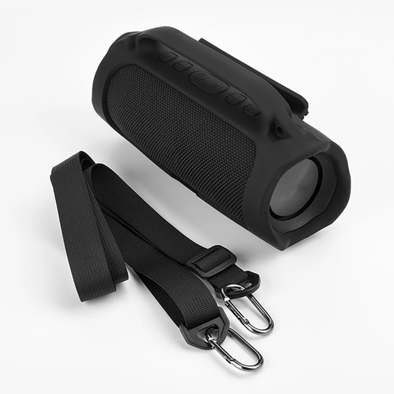 เคสซิลิโคน Tali bahu แบบพกพาสำหรับป้องกันซิลิโคนลำโพงบลูทูธสำหรับ Charge3 JBL