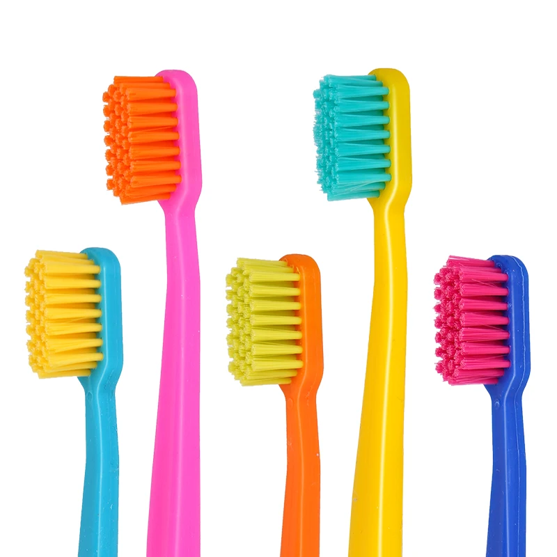 Soft Toothbrushe Colorful Adult Orthodontic Tooth Brush Household Daily Cleaning Toothbrush Oral Hygiene