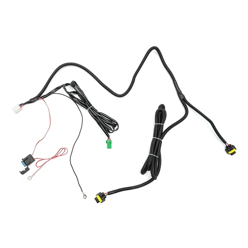 H8 H11 LED światła przeciwmgielne zestawy przełącznik dentyfikatora i wiązka przewodów 40A dla Subaru BRZ Forester Crosstrek