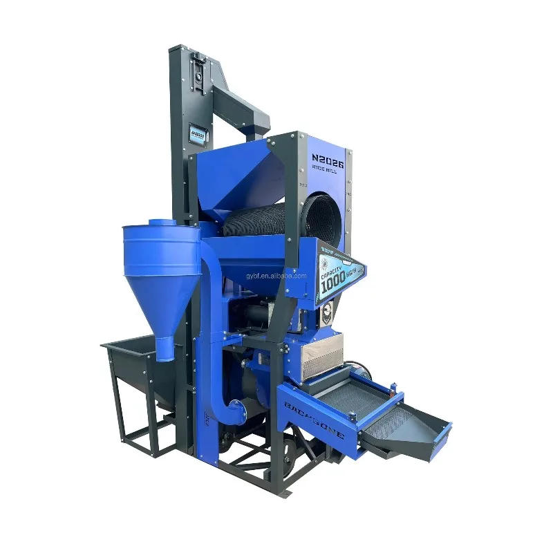 Multifunctional commercial household rice milling machine automatic screening refined bran milling machine