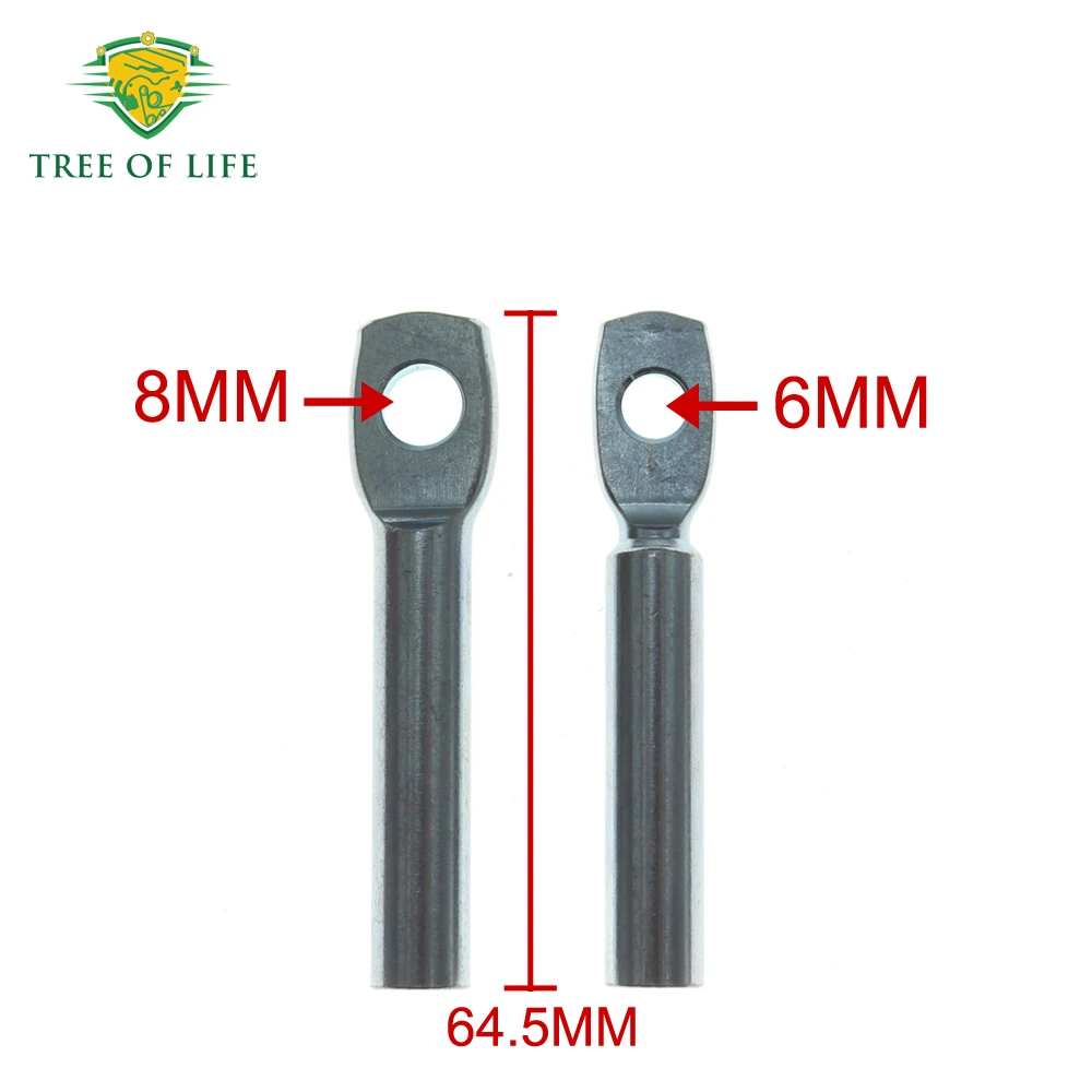 6MM&8MM Universal Actuator End Fitting/ Rob End-short type For TB25 GT25 GT22 GT20 TB28 Turbo