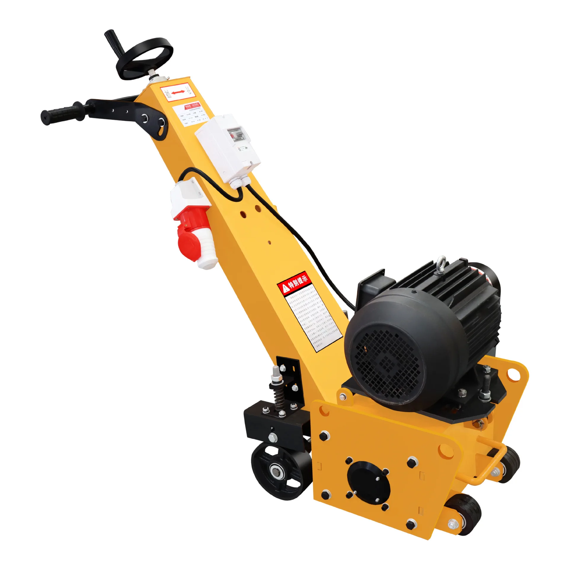 Concrete pavement small floor asphalt pavement electric roughening machine cement pavement milling machine