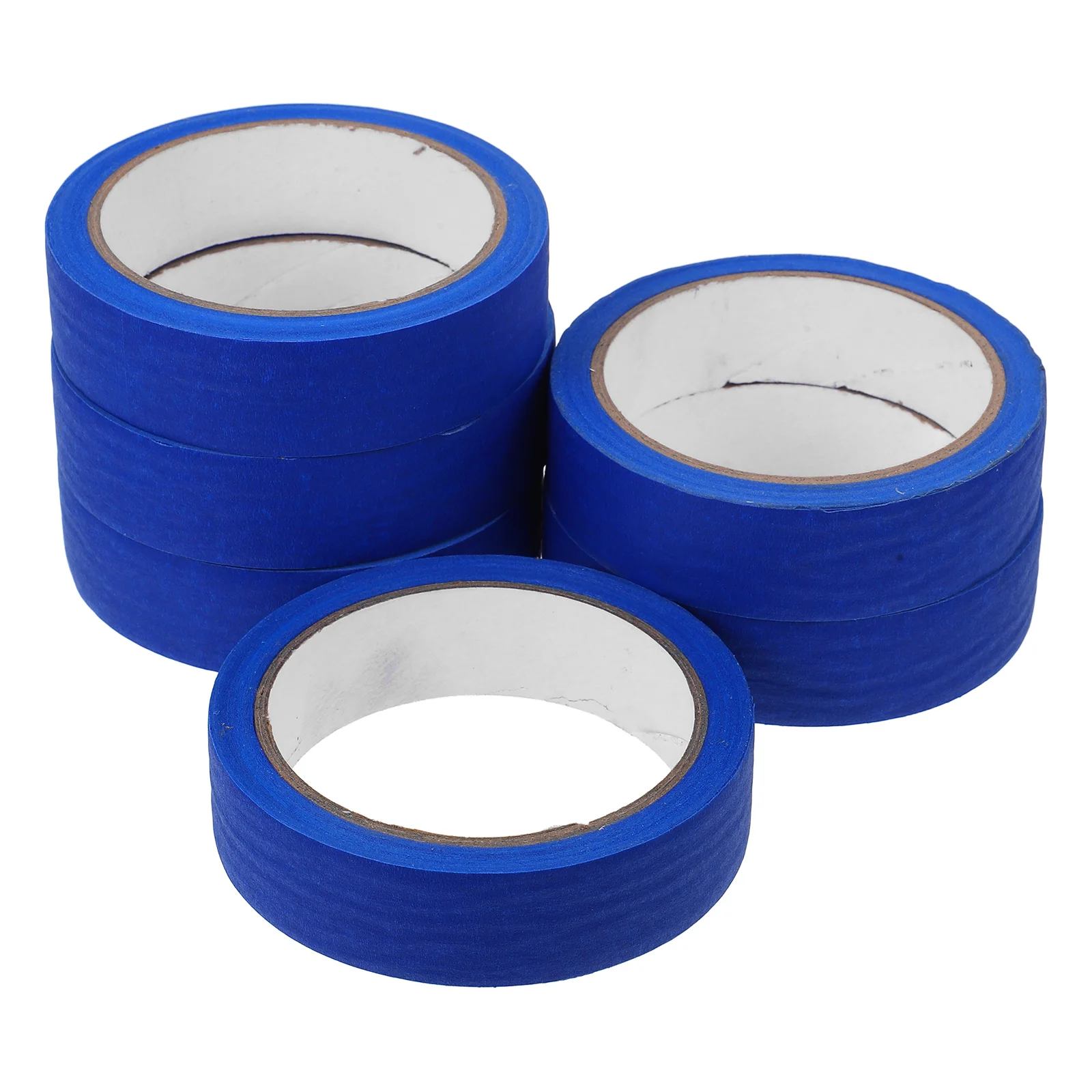 6 Rolls Blue Painters Tape 098 Inch Paint Tape Painters Tape 2187 Yard Blue Masking Tape For Walls Painting Packing Automotive