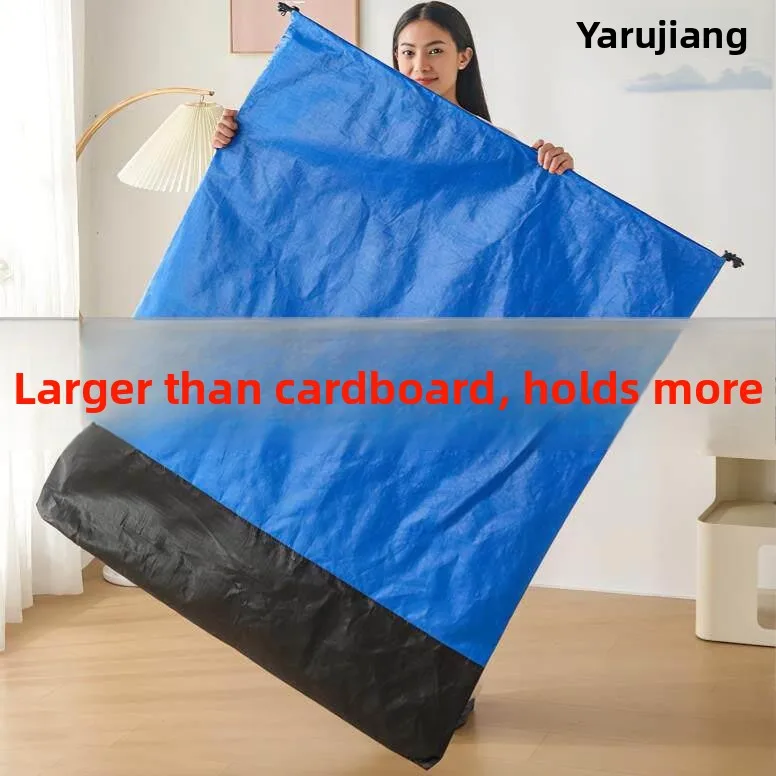 

Large Size Moving Boxes Student Dormitory Transfer Bag Packing Box Organizer Moving Packing Bag Essential Paper Box