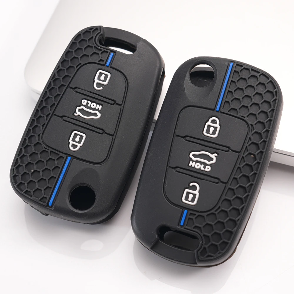 Key Fob Case For Kia Rio Rio X-Line K2 Sportage Sorento Optima K5 Soul Ceed Cerato K3 Picanto Seltos Stonic Carnival