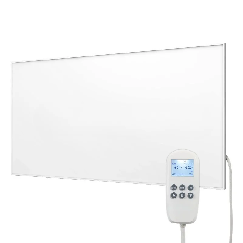 NEW Intelligent Infrared Heating Panel - Smart Temperature Control - Plug-in Thermostat- LCD Screen - Wall Mounted For Europe