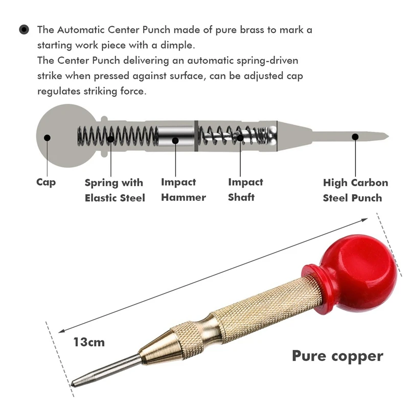 Bộ 6 Lục Giác Tay Cầm 5 Lưỡi Dao Vát Cạnh Titan Gỗ Mũi Khoan Countersunk Khoan Countersunk Đánh Chìm Hạt Với 1 cent