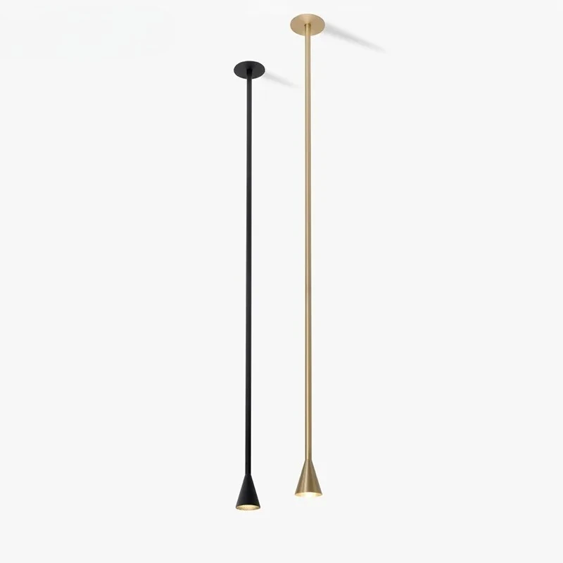 

Minimalist Led Ceiling Pendant Lamps for Bedroom Headboard Pendant Light Black/gold Postmodern Hanging Lamp Bar Counter Fixture
