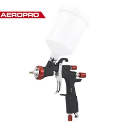 AEROPRO A610 LVLP 스프레이 건, 전문 R500 에어 페인트 건, 자동차 페인트 건, 에어브러시, 1.3mm, 1.4mm, 1.5mm, 1.7mm, 2.0mm