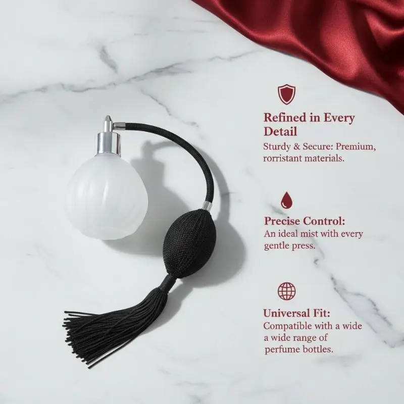 Airbag Spray Perfume Nozzle Replacement Fine Mist Anti-spill Portable Easy Installation for Home Travel Daily Use