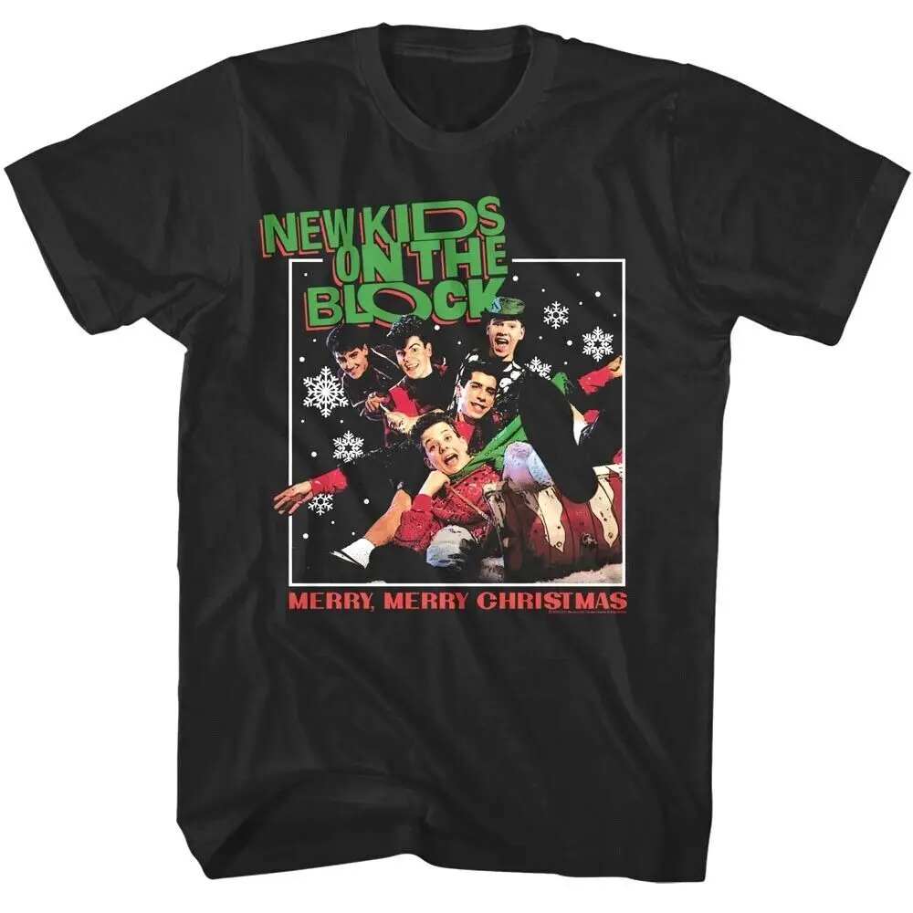 

New Kids On The Block Merry Christmas Men's T Shirt