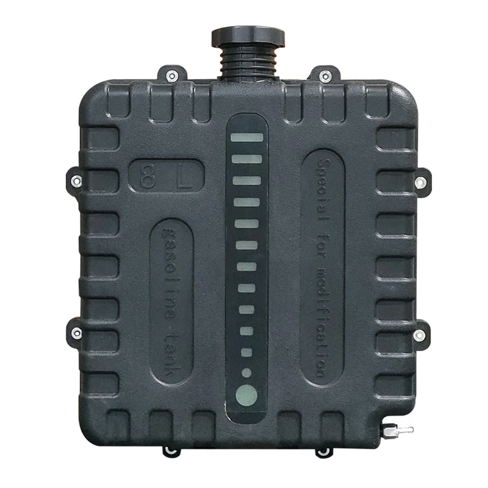 Camper Fuel Tank Black 8L Fuel Tank Rubber Sealing Ring Tight Seal Easy Transportation Low Temperature Resistant