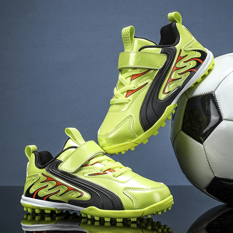 Sepatu Sepak Bola Pria Sepatu Sepak Bola Profesional Sepatu Lapangan Sepak Bola Asli Sepatu Sneakers Indoor Latihan Cepat Anti Selip