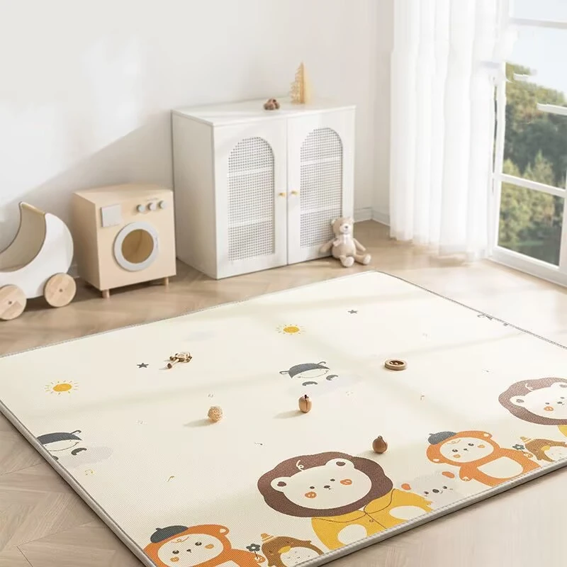 Dikke 1Cm Niet-Giftige Epe Baby Activiteit Gym Baby Kruipen Speelmatten Opvouwbare Mat Tapijt Baby Game Mat Voor Kinderen Veiligheid Mat Kleed