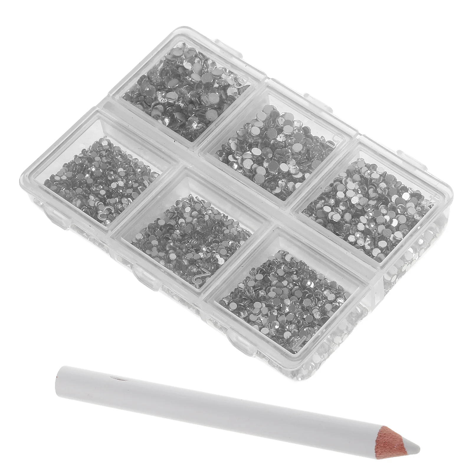 

1 Set Rhinestone Nail Art Kit Flatback 3D Gems For Nails Mini Glass Beads Diy Manicure Decor Crystals Craft Jewelry Accessories