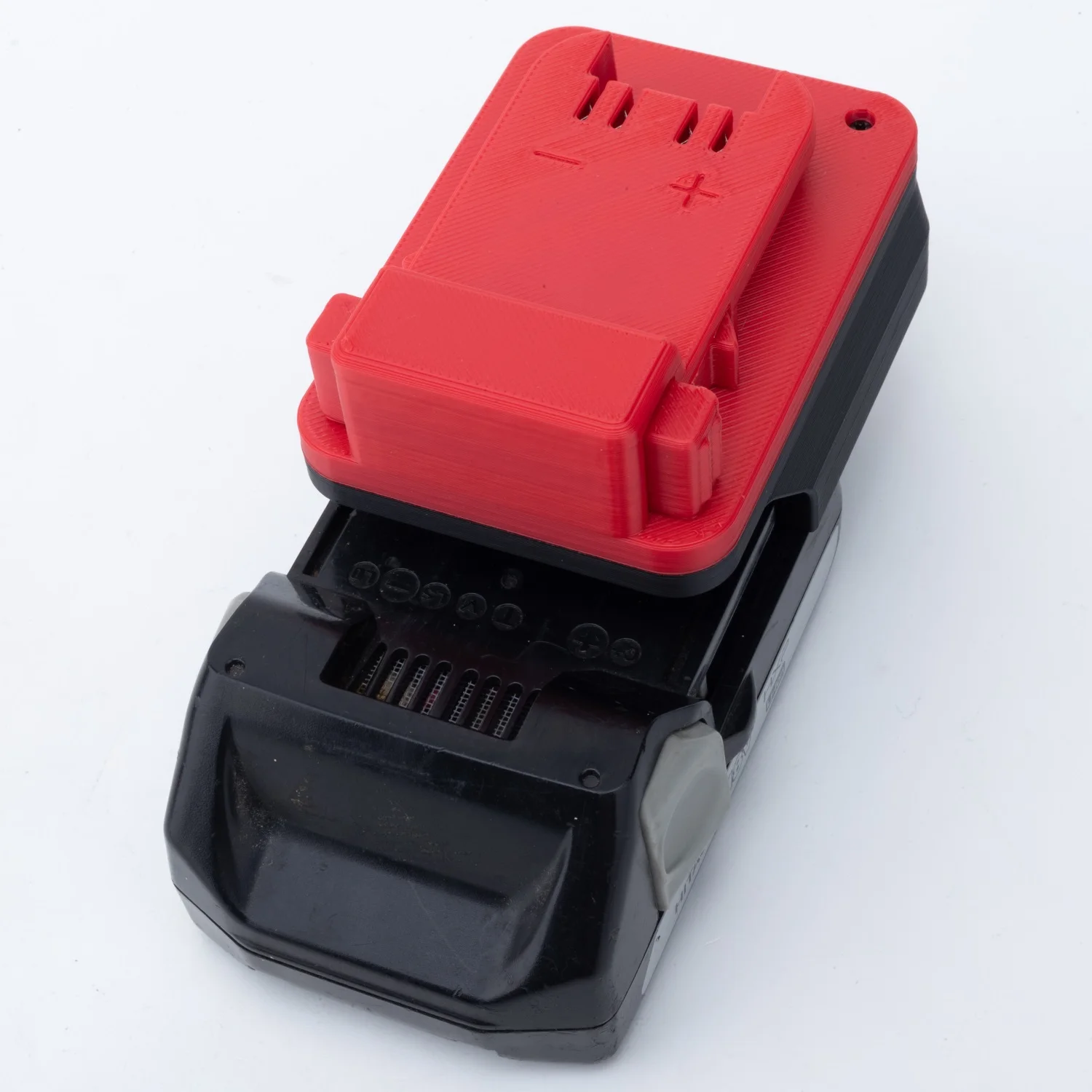 Battery Adapter for HITACHI/Hikoki 18V Li-ion to Milwaukee 18V Cordless Power Tools(Not include tools and battery)