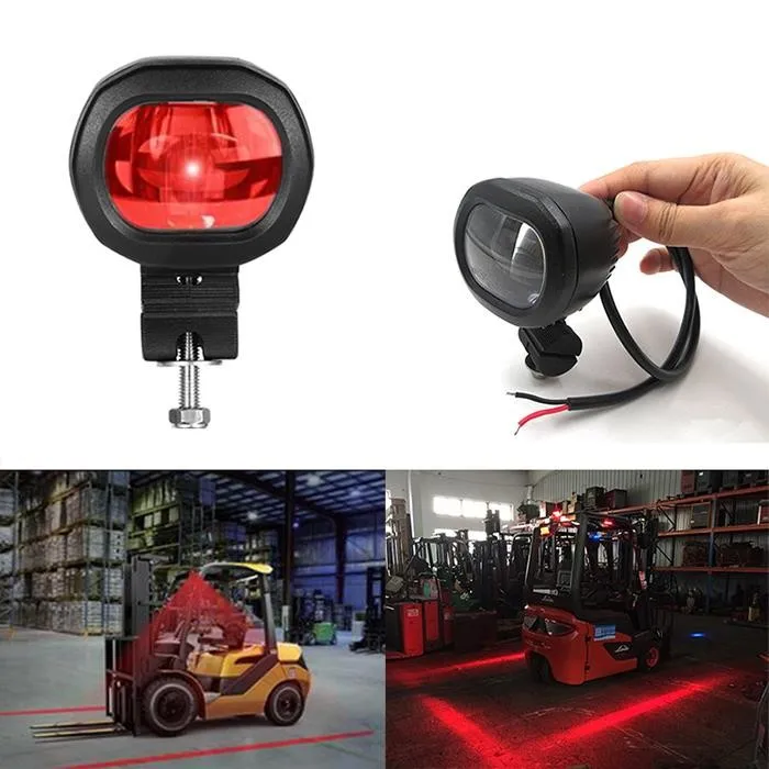 Red Zone Danger Area Forklift Warning Lights Safety Auto Lighting Systemcustom