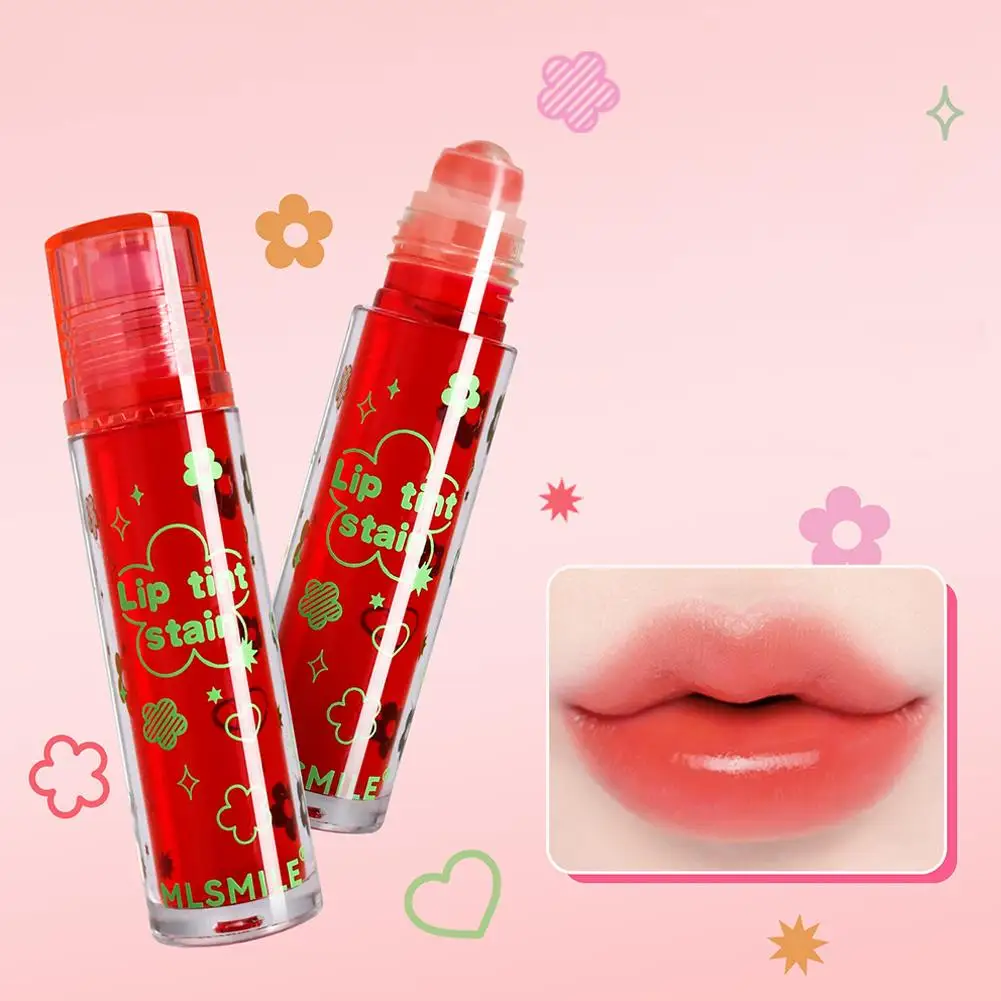 1PCS Lip Oil Moisturizing Lip Balm Moisturizing Ball Peach Avocado Clear Strawberry Fruit Colorless Flavor Grape I2V6